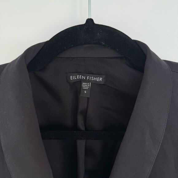 EILEEN FISHER | Black Blazer - Picture 3 of 10